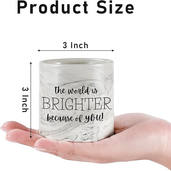 FreeJac Friendship Candle Gifts - Thank You Gift for Women, Mom, Teacher, Sister - Best Friend BFF Birthday Gifts Inspirational Lavender Candle Jar 6 Oz