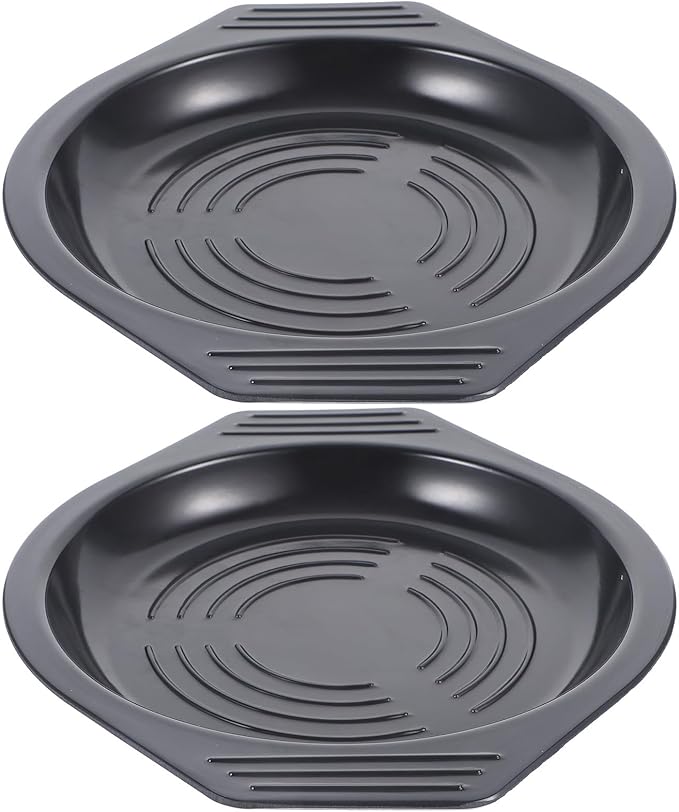 SUPVOX 2pcs Heat Insulating Mat Casserole Tray with Wooden Base 19.5cm Heat Resistant Pot Holder for Korean Stone Pot Hotpot Table Mat