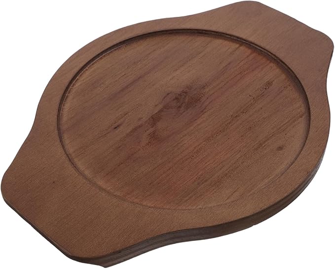 Korean Stone Bowl Wood Base: Anti-Scalding Pot Holder Base - Kitchen Counter Trivet Stone Bowl Mats for Bibimbap Casserole Pot Tableware Protection Kitchen for 8.35“