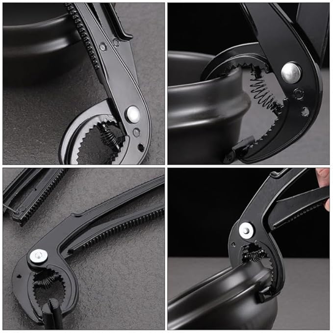 Korean Stone Pot Clamp 8.26In Non-Slip Bowl Gripper Cookware Holder Anti-Scalding Pan Clamp for Hot Dishes Kitchen Utensils