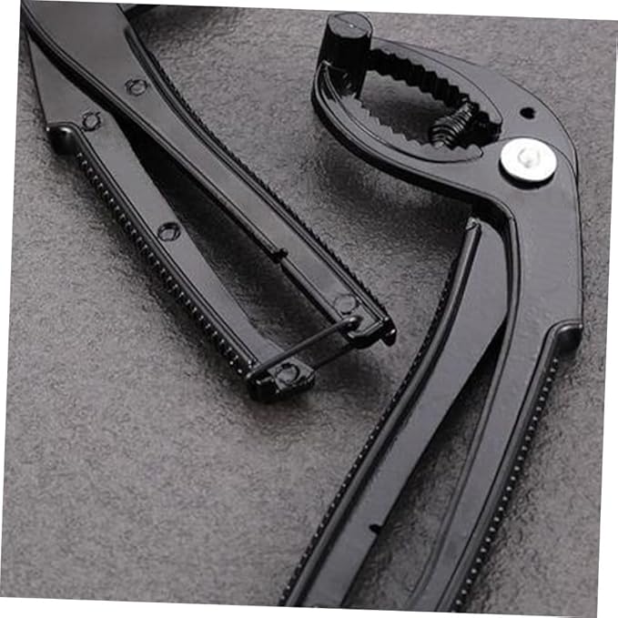 Tofficu Anti-scald Korean Stone Pot Clamp Tongs, Non-slip Iron Pan Gripper for Hot Pot and Cookware Handling in Kitchen