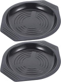 Home Decor Home Decoration 2Pcs Korean Cooking Stone Bowl Trivet Dolsot Ttukbaegi Stone Bowl Tray Hot Pot Mat for Bibimbap Korean Food and Soup 23.5X20X2.5CM Home Decor Plastic Tray