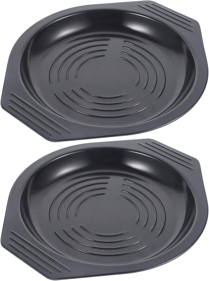 Home Decor Home Decoration 2Pcs Korean Cooking Stone Bowl Trivet Dolsot Ttukbaegi Stone Bowl Tray Hot Pot Mat for Bibimbap Korean Food and Soup 23.5X20X2.5CM Home Decor Plastic Tray