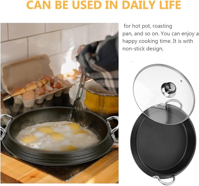 Korean Cookware Cooking Pot Large Korean Hot Pot Household Kitchenware Non-stick Cooking Pan