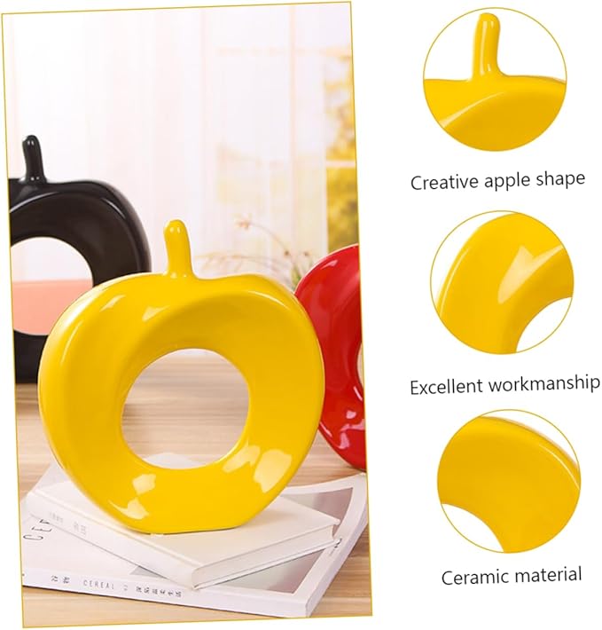 Cabilock 1pc Ceramic Figurine Handmade Art Statue Unique Decorative Ornament for Home Decor Creative Ceramic Decor Accent for Living Room Office Quality Craftsmanship