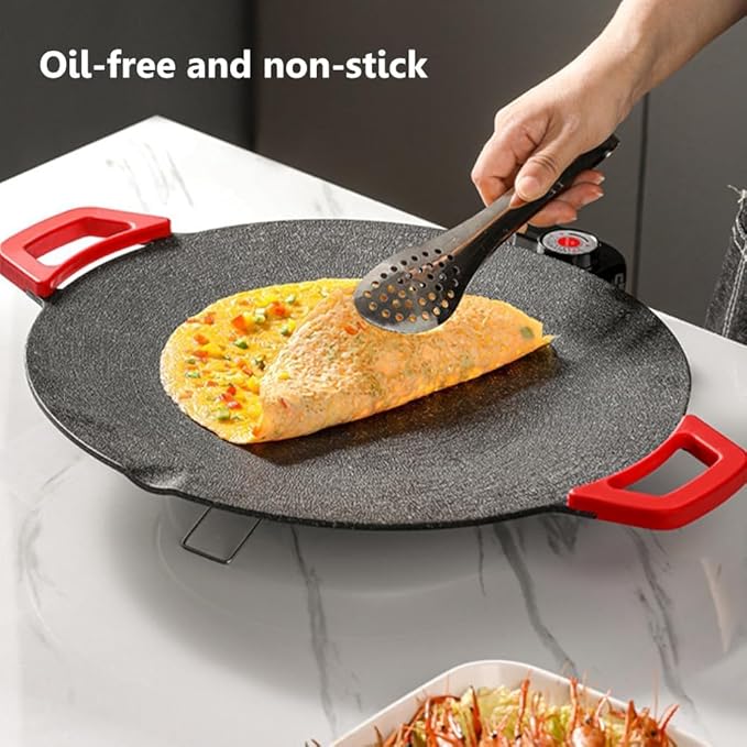 Electric grill, Korean style household electric grill, smokeless meat grilling machine, electric grilling plate, iron plate, meat grilling pot, large