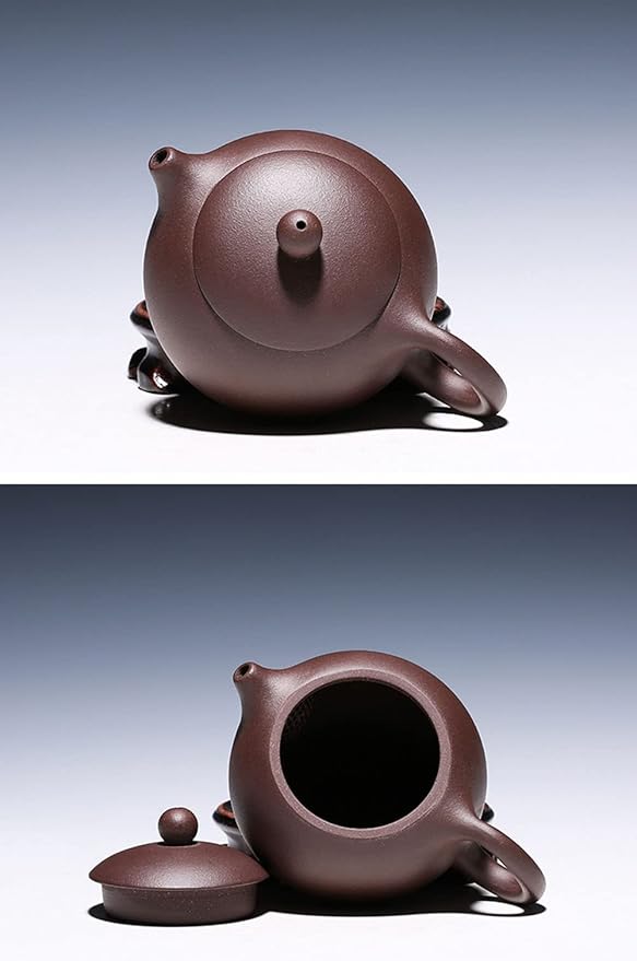 Xishi Teapot 6.5oz Chinese Zisha Clay Pot Ceramics Purple Sand Mud Kungfu Tea Set Kettle Spherical Filter