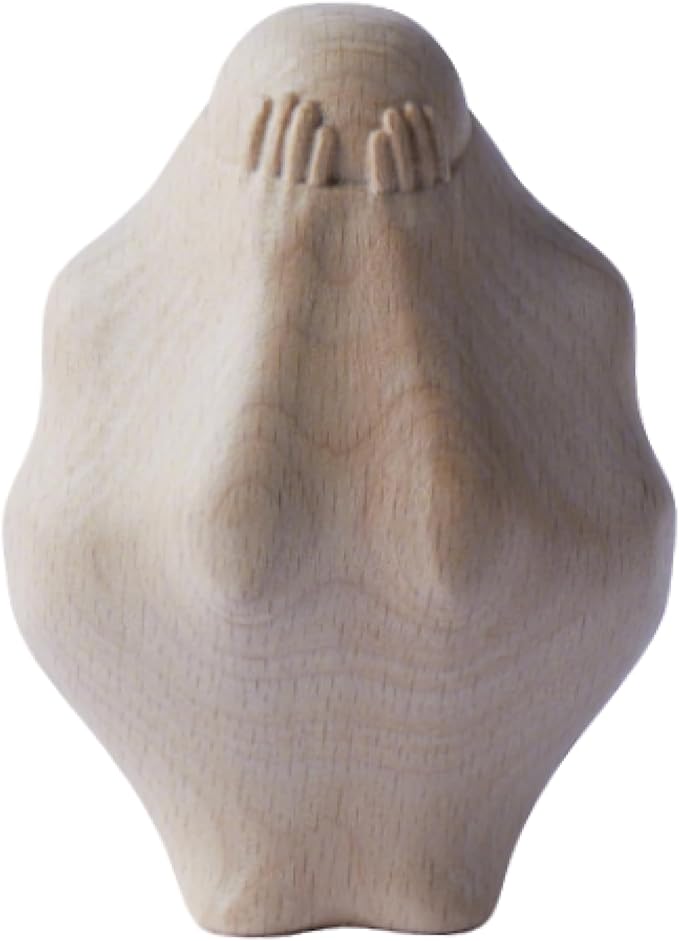 Wooden Sculpture of Person Trapped in Wood – 4.5" Abstract Human Figurine, Unique Modern Desk Decor, Artistic Gift Idea, Gifts for Healers