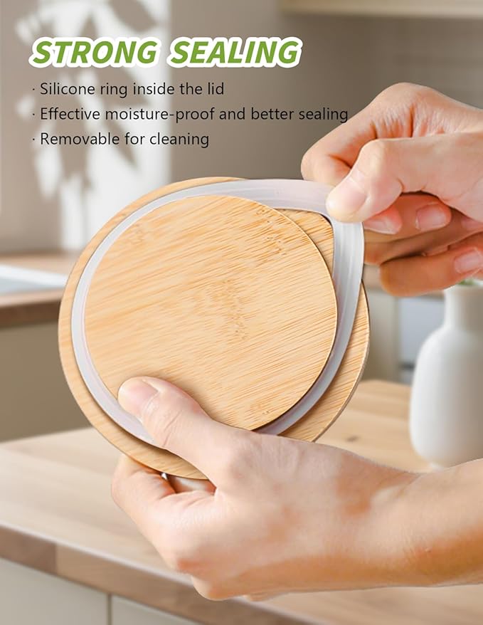Ceramic Canister with Airtight Seal Lid, Kitchen Canisters for Countertop, White Food Storage Jar for Flour, Coffee Bean, Sugar, Tea, Spices and More, Home Decor (800ml/27.05oz)