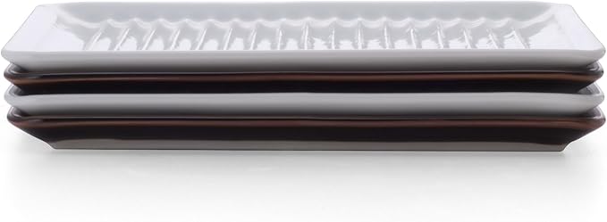 Hasamiyaki Succession Toast Plate (White)