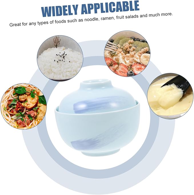 Japanese Green Porcelain Egg-shaped Soup Bowl Creative Ceramic Dessert Dish for Home Kitchen Use and Dining Table for Serving Noodles Salads