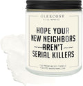 Home Housewarming Scented Candle – Funny New House Warming Gift Ideas for Apartment, Neighbor, Homeowners