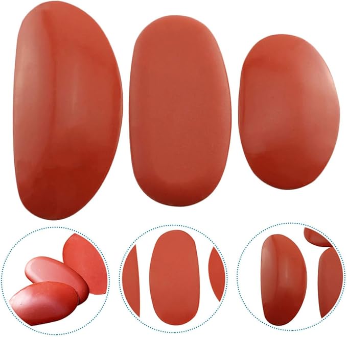 PLAFOPE 3sets Sculptural Clay Tools for Ornaments Mud Rib Sculpting Kit Red for Pottery Crafting and Shaping Compact for Easy Storage