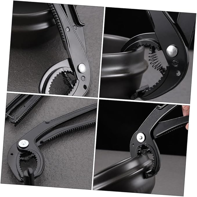 Healifty Multi Functional Korean Stone Pot Clamp High Temperature Resistant Scald Gripper for Hot Pots and Pans Wear Resistant Portable Kitchen Tool for Camping and Home Use