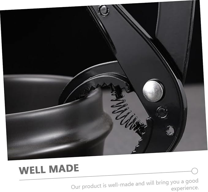 Cabilock Scald Korean Stone Pot Clamp Plier Non Slip Pot Lifter for Hot Bowls and Plates Lightweight Cooking Gripper with Seamless Design for Safe Handling