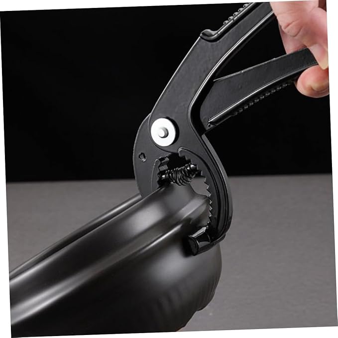 Scald Korean Stone Pot Clamp Heat Resistant Pan and Hot Bowl Holder Non Rust Pot Gripper for Kitchen Use for Safe Handling