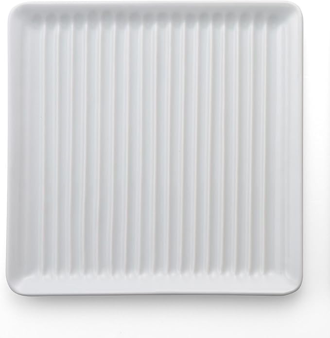 Hasamiyaki Succession Toast Plate (White)