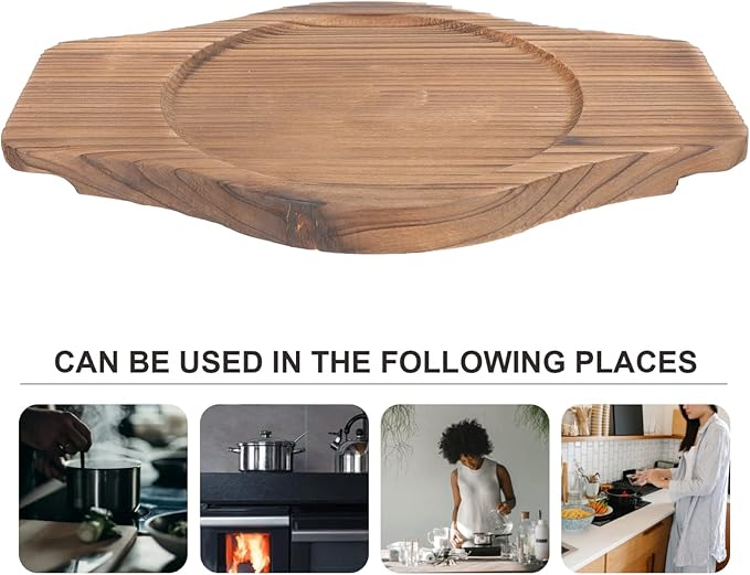 Stone Pot Base Plate Brown for Korean Pot Casserole for Home Kitchen Gadget