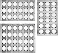 510-1024 and 510-1025 Briquette Tray for Alfresco Grill Parts,Radiant Tray Assembly for Alfresco Artisan ARTP36, AAEP26, AAEP36 with Ceramic Rods