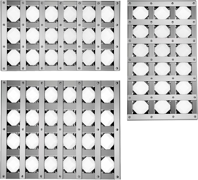 510-1024 and 510-1025 Briquette Tray for Alfresco Grill Parts,Radiant Tray Assembly for Alfresco Artisan ARTP36, AAEP26, AAEP36 with Ceramic Rods