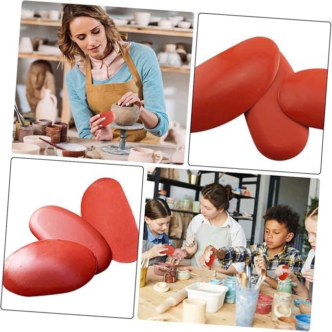 ARTSEWPLY 1 Set Mud Rib Sculptural Clay Tools Set for DIY Artists Premium Scraper Crafts Pack for Pottery and Ceramics for Beginners and Quick Pottery Projects
