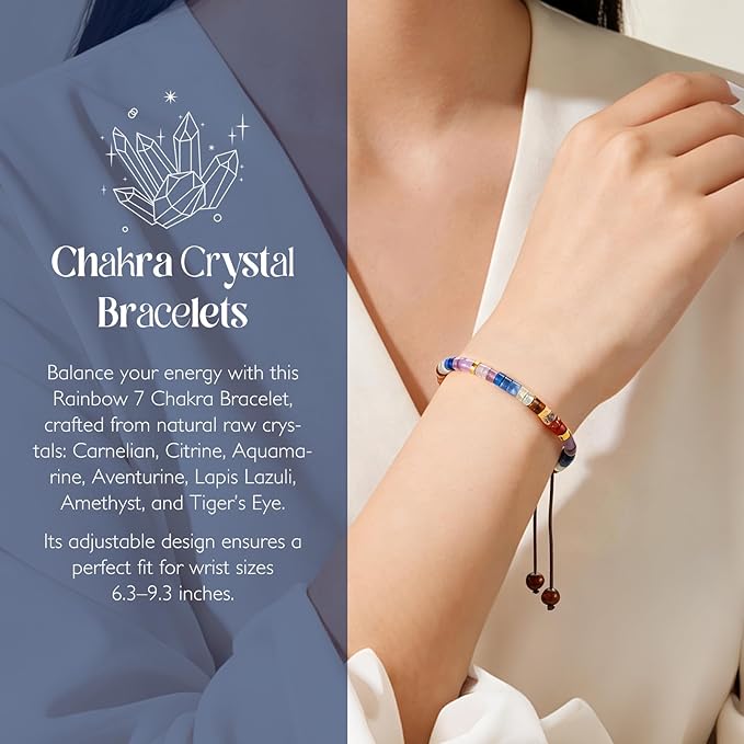 Get Well Gifts for Women, 8pcs Unique Inspirational Sympathy Gift Baskets Farewell Good Luck New Beginnings Gifts w/Spiritual Healing Bracelets for Her Sister Friend Friendship Mom Coworker