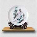 Sculpture Tabletop Statue Ceramic Sculpture Decoration Statue Home Decoration Accessories Embossed Decoration Art Desktop Ornaments Handmade Pottery Figurines (Color : B)