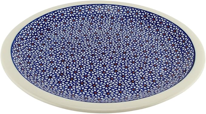 Polish Pottery Market Handmade Dinner Plate 10.75" Diameter by Zaklady Boleslawiec Poland - Dinnerware - Polish Stoneware