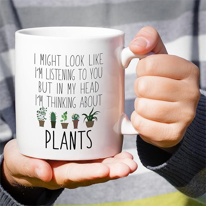 Retreez Funny Plant Lover Mug - Gardening Gift - 11 Oz Ceramic Coffee or Tea Cup - Humorous Gift for Plant Enthusiasts, Gardeners, and Gardening Lover - Birthday, Holiday Gift For Men, Women, Dad, Mom