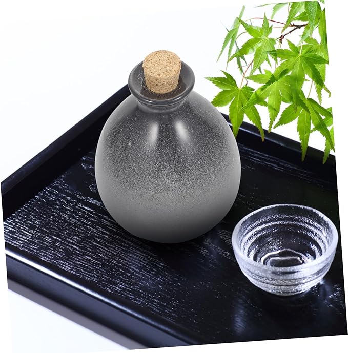 Ceramic Wine Storage Jar Asian Wine Jars Multi-functional Bottle for Home