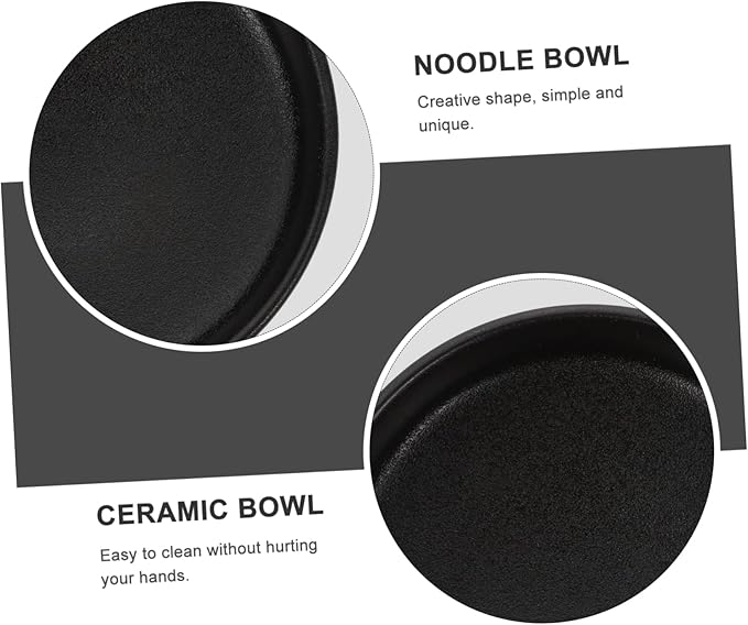 Ciieeo Retro Japanese Frosted Ramen Bowl Soup Bowl for Noodles Instant Noodles Salad Ceramic
