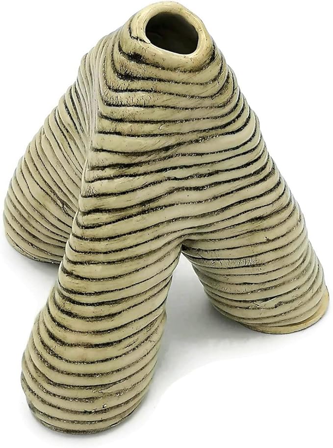 Goddess Stoneware Sculpture Home Decor Modern Handmade Ceramic Textured And Organic Female Shape