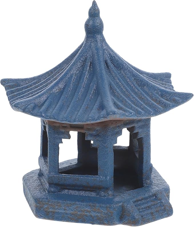 SOIMISS 1pc Pavilion Shaped Flowerpot for Landscape Decor Dark Garden Accessory for for Planting and Creative Display