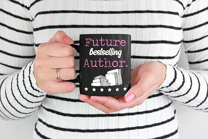 Future Bestselling Author, Black 11oz Ceramic Mug