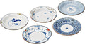 Saikai Pottery Hasami ware small plate with Gift Box 4.7 inch x Five types Set