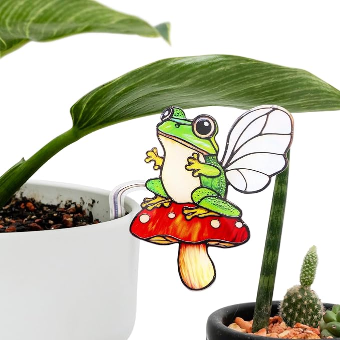 Frog Gifts for Women, Hanging Plant Planter for Indoor Outdoor Garden, Mothers Day Birthday Gifts for Mom Grandma from Daughter Son, Frog Lover Plant Pots Accessories