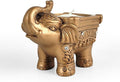 Elegant Gold Elephant Candle - Unique Decorative Piece for Home Decor, Weddings, and Special Occasions