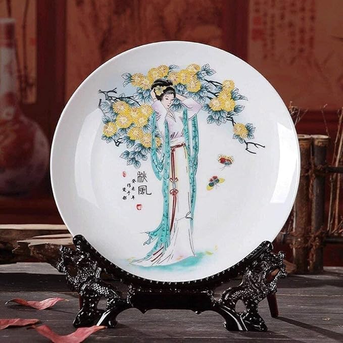 Sculpture Tabletop Statue Ceramic Sculpture Decoration Statue Home Decoration Accessories Embossed Decoration Art Desktop Ornaments Handmade Pottery Figurines (Color : C)
