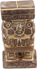 NOVICA Grey Archaeological Ceramic Sculpture, 6.75" Tall, 'Goddess Chalchiuhtlicue'