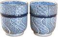 有田焼やきもの市場 Japanese Yunomi Tea Cup set of 2 Arita Imari ware Made in Japan Jimon-Ori Large