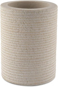 GoCraft Natural Sandstone Bathroom Tumbler – Durable Stone Vanity Cup for Toothbrush, Toothpaste, Makeup Brushes, Pens & Accessories | Stylish Countertop Organizer Holder