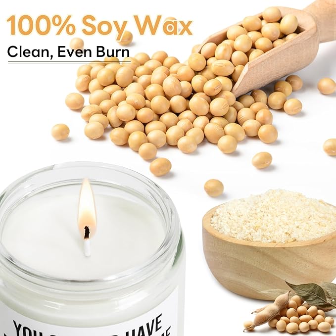 KISSHAKE House Warming Gifts New Home Gift Ideas, Funny Housewarming Gifts New Home Essentials for Women & Men, Unique House Warming Gift Apartment Decor Housewarming Party Decorations, Soy Wax Candle