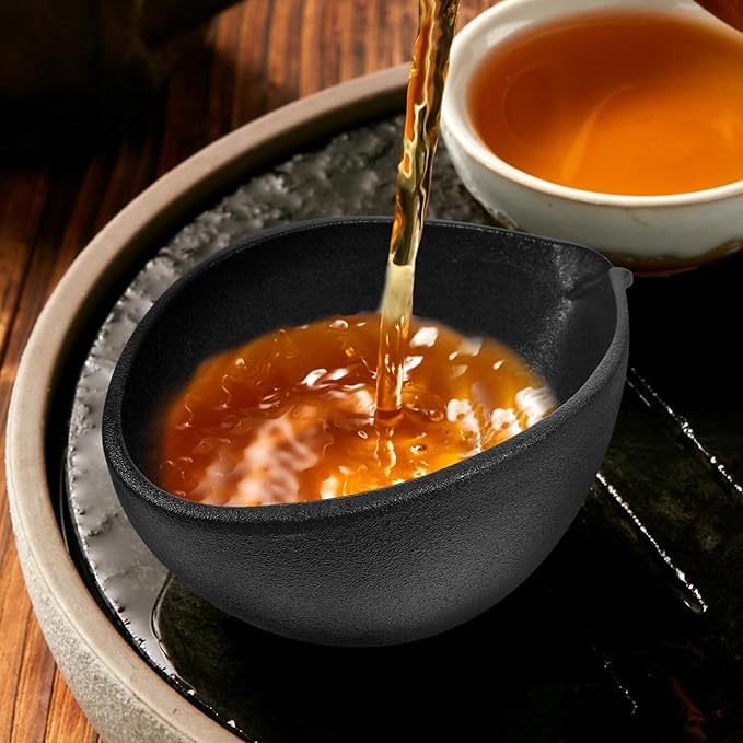 Luxshiny Ceramic Japanese Tea Matcha Bowl Chinese Gong Kung Fu Tea Cup Gongfu Pitcher Porcelain Vintage Sharing Pitcher Milk Fairness Cup Gong Dao