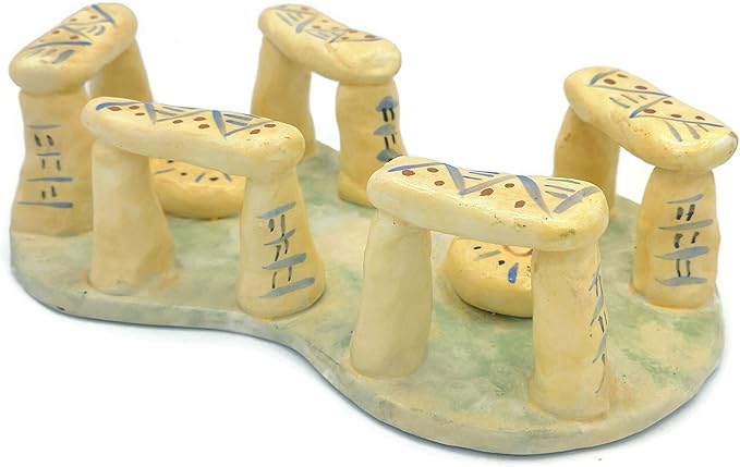 Handmade Sculpture, Decorative Ceramic Home Decor for Shelves or Table