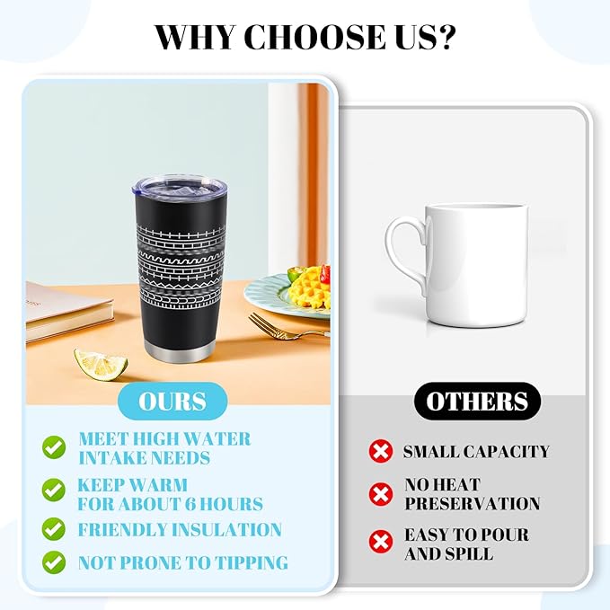 Hidden Message Coffee Mug 20oz, Gift for Work Bestie, Funny Coffee Mug, Modern Coffee Lover Gift for Friends, Family, Coworkers (Black)