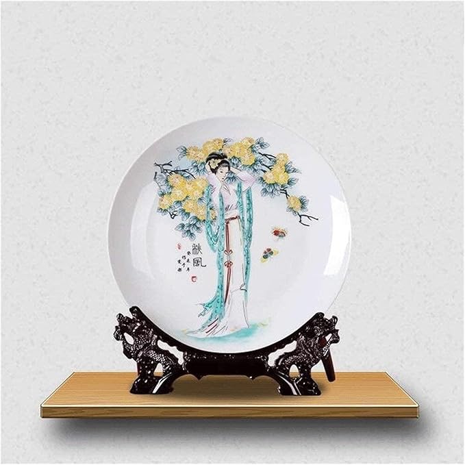 Sculpture Tabletop Statue Ceramic Sculpture Decoration Statue Home Decoration Accessories Embossed Decoration Art Desktop Ornaments Handmade Pottery Figurines (Color : C)