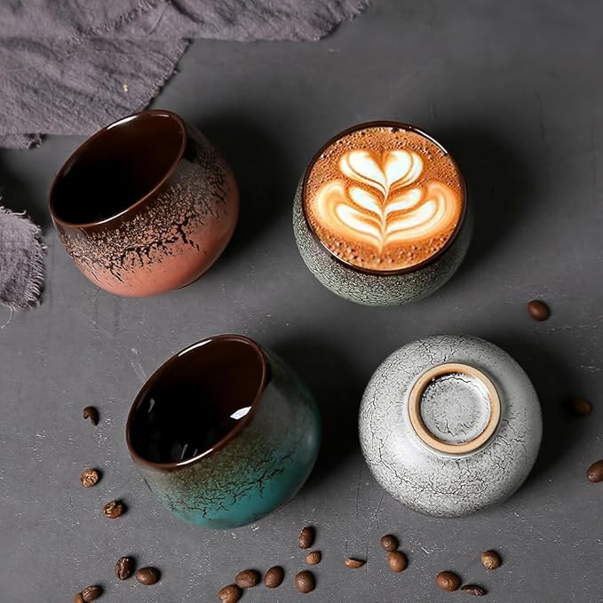 espresso cups set of 4 ceramic espresso cups espresso cup set small coffee cups