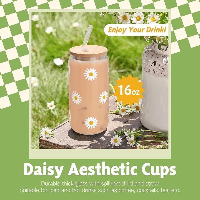 Gift Baskets for Women, 11pcs Unique Happy Birthday Gifts for Women, Best Inspirational Get Well Christmas Ideas Box w/Daisy Cup Her Teen Girl Sister Friend Friendship Mom - BRIGHTEN UP HER DAY!