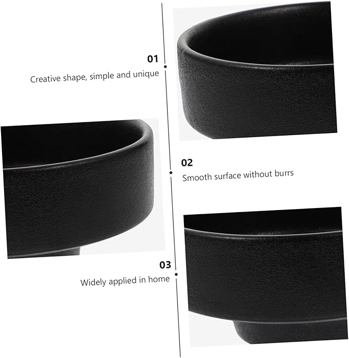 Ceramic Frosted Ramen Bowl High Footed Soup Container for Instant Noodles Salad and Food Storage Household Deep Porcelain Bowl