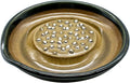 Motoshige Pottery Ishimi Yaki Radish Grater, Dish, Won't Damage Table, Silicone, Bottom (Diameter Approx. 5.9 inches (15 cm), Anti-Slip, Oribe Motoshige, Grater, Made in Japan